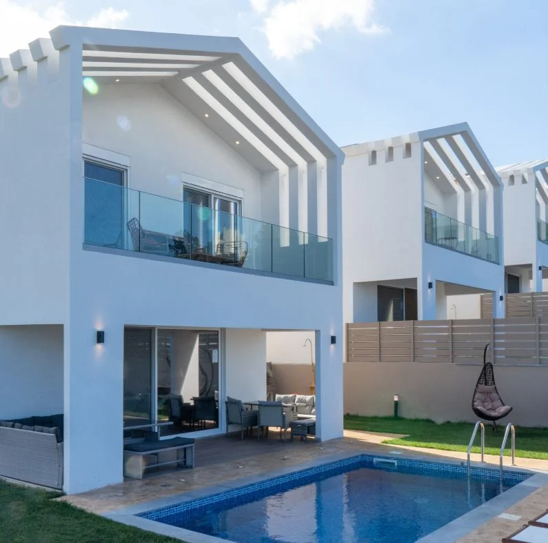 krétai villa a tengerparton