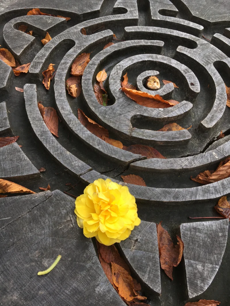 labirintus és belső út